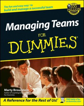 Managing Teams For Dummies, Marty Brounstein