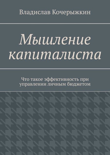 Мышление капиталиста. Что такое эффективность при управлении личным бюджетом, Владислав Кочерыжкин