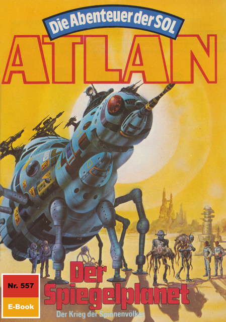 Atlan 557: Der Spiegelplanet, Hans Kneifel