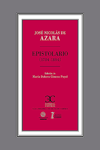 Epistolario (1784–1804), José Nicolás de Azara