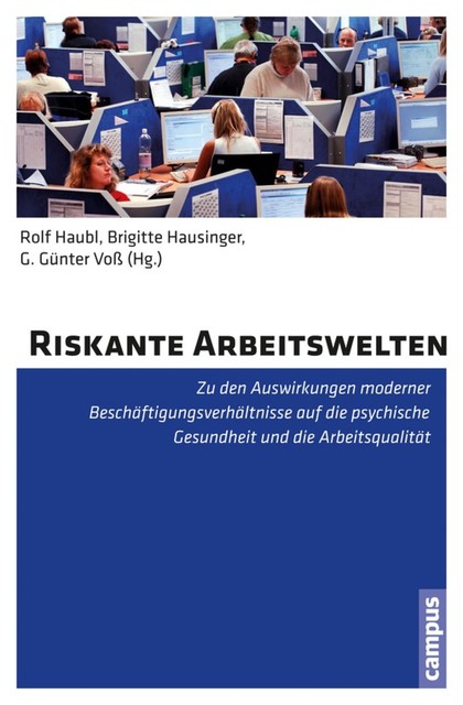 Riskante Arbeitswelten, Rolf Haubl, Helmut Schröder, Vera King, Anke Kerschgens, G. Günter Voß, Brigitte Hausinger, Christoph Handrich, Hans-Jürgen Urban, Stefanie Gundert