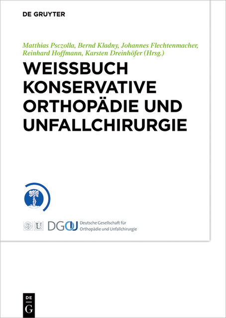 Weißbuch Konservative Orthopädie und Unfallchirurgie, Walter de Gruyter