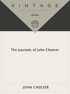 The Journals of John Cheever (Vintage International), John Cheever
