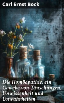 Die Homöopathie, ein Gewebe von Täuschungen, Unwissenheit und Unwahrheiten, Carl Ernst Bock