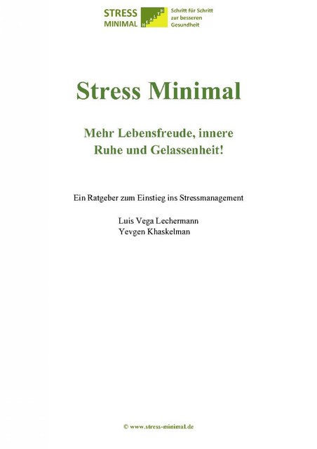 Stress Minimal, Luis Vega Lechermann, Yevgen Khaskelman