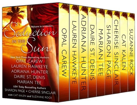 Seduction in the Sun: Adult Romance Box Set (9 Sizzling Tales with BBW, Billionaires, Bad Boys, and Alpha Males), Marian, Hunter, Cat, Page, Suzanne, Denis O., Adriana, Sharon M., Daire, Lauren, Carew, Cherise, Hawkeye, Kalen, Opal, Rock, Sinclair, Tee