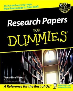 Research Papers For Dummies, Geraldine Woods