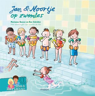 Jan & Noortje op zwemles, Marianne Busser, Ron Schröder