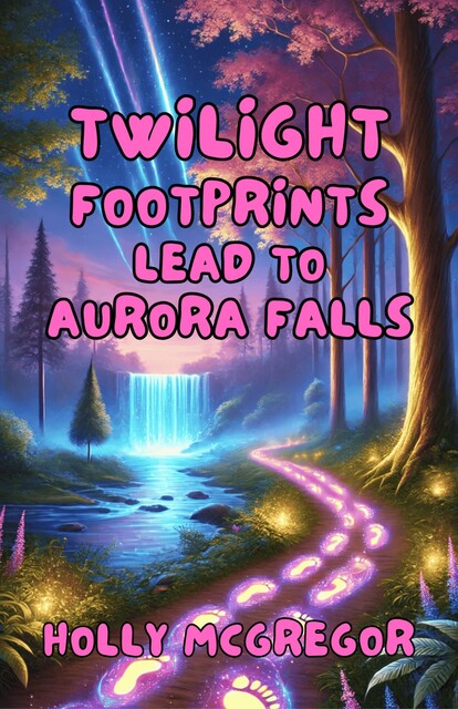 Twilight Footprints Lead to Aurora Falls, Holly McGregor