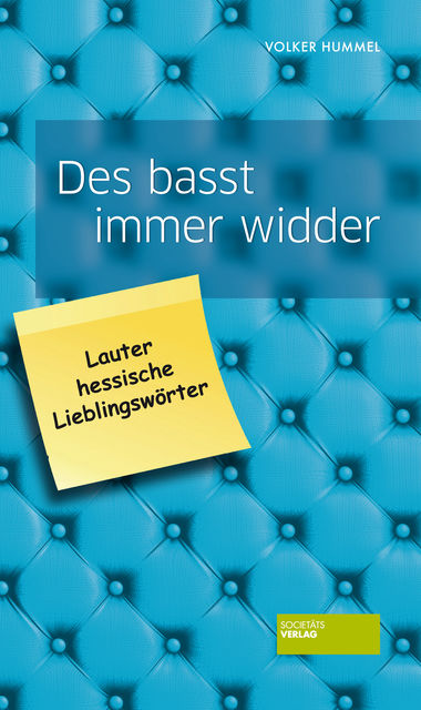 Des basst immer widder, Volker Hummel