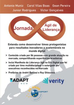 Jornada Ágil de Liderança, Júnior Rodrigues, Victor Gonçalves, Antonio Muniz, Carol Vilas Boas, Gean Pereira