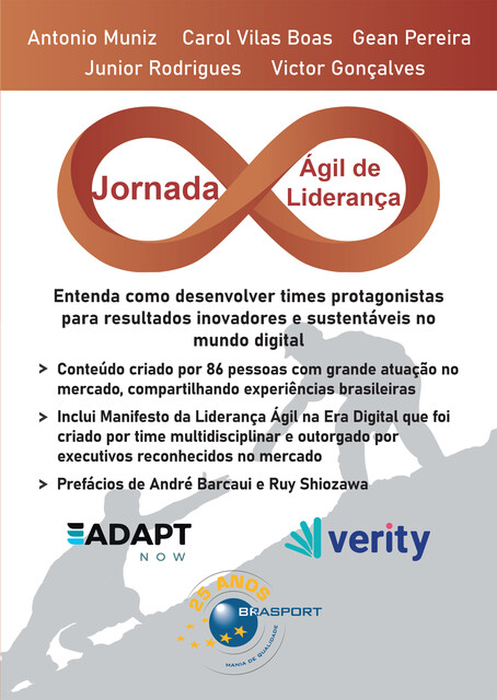 Jornada Ágil de Liderança, Júnior Rodrigues, Victor Gonçalves, Antonio Muniz, Carol Vilas Boas, Gean Pereira