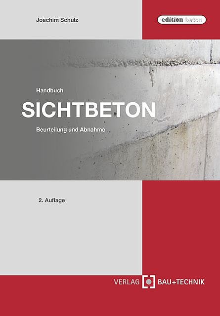 Handbuch Sichtbeton, Joachim Schulz