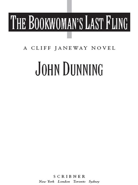 The Bookwoman's Last Fling, John Dunning