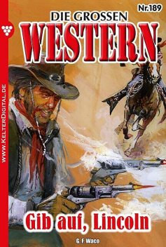 Die großen Western 189, G.F. Waco