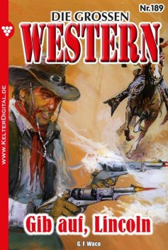 Die großen Western 189, G.F. Waco