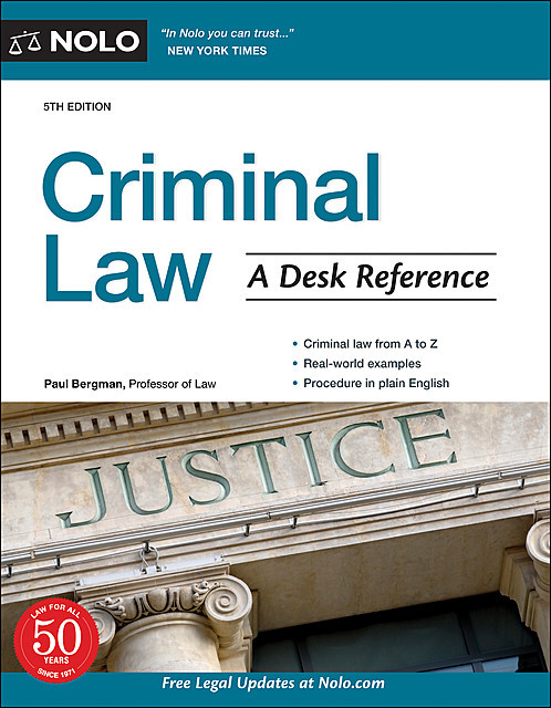 Criminal Law, Paul Bergman