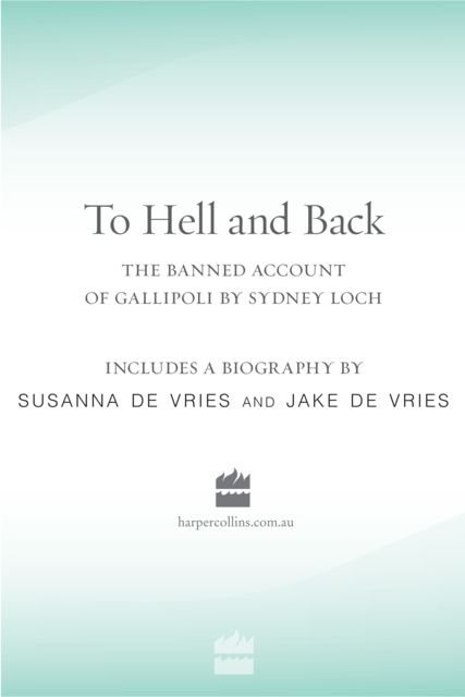 To Hell And Back, Susanna De Vries