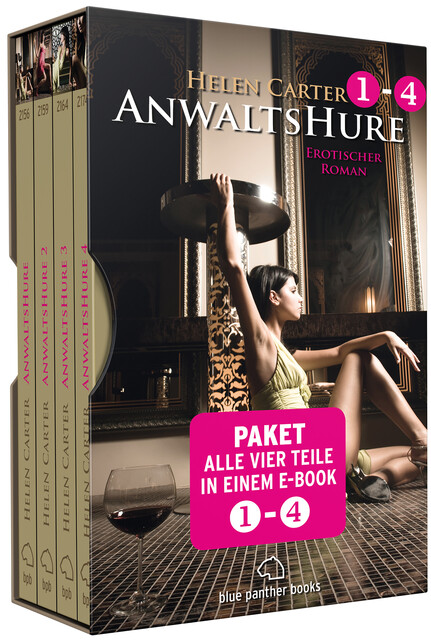 Anwaltshure 1–4 | Erotik Paket Bundle | Alle vier Teile in einem E-Book | 4 Erotische Roman, Helen Carter