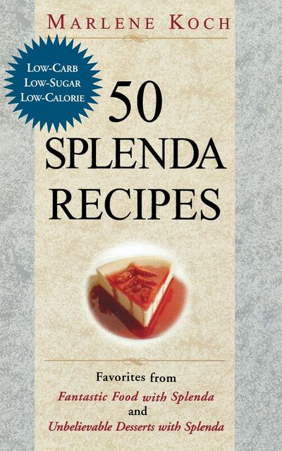 50 Splenda Recipes, Marlene Koch