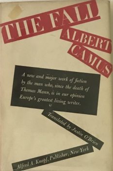 The Fall, Albert Camus