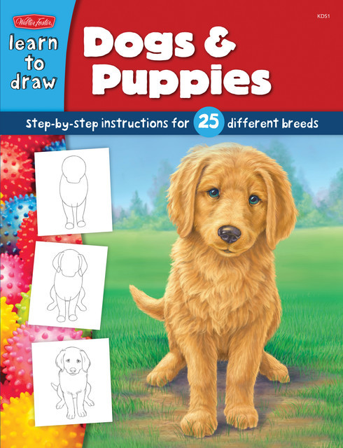 How to Draw Dogs & Puppies, Diana Fisher