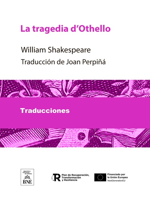 La tragedia d'Othello, William Shakespeare