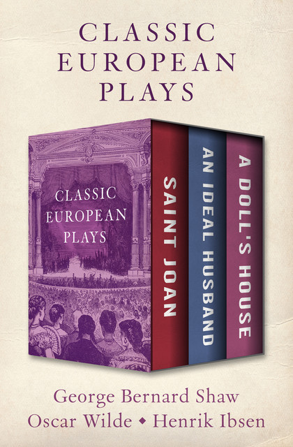 Classic European Plays, Oscar Wilde, Henrik Ibsen, George Bernard Shaw