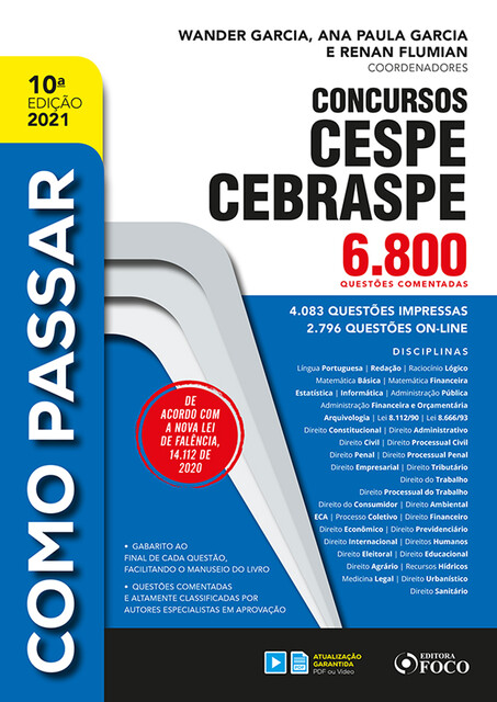 Concursos CESPE CEBRASPE de André Nascimento, Ana Paula Garcia, Wander ...