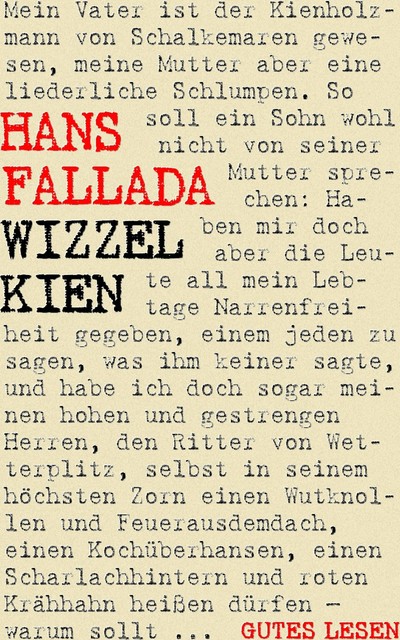 Wizzel Kien, Hans Fallada