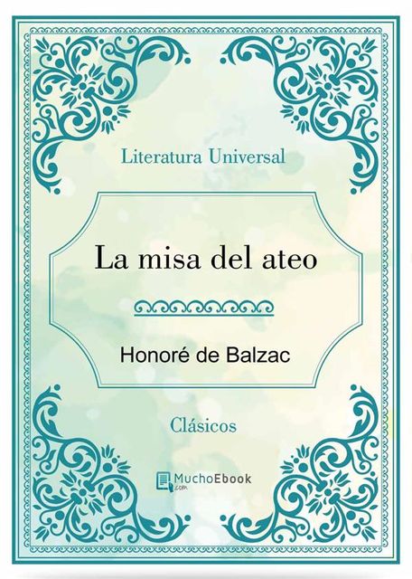 La misa del ateo, Honoré de Balzac