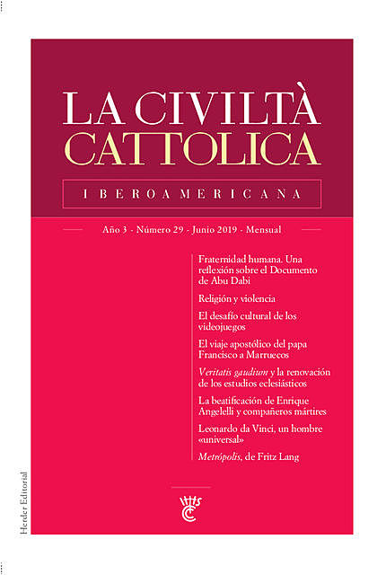 La Civiltà Cattolica Iberoamericana 29, Varios Autores