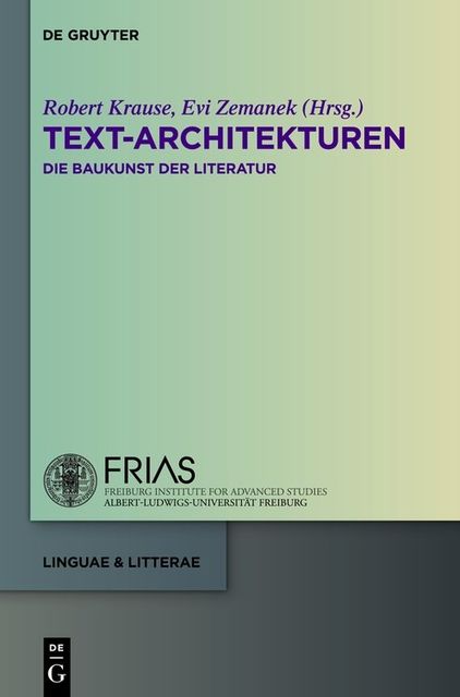 Text-Architekturen, Evi Zemanek, Robert Krause