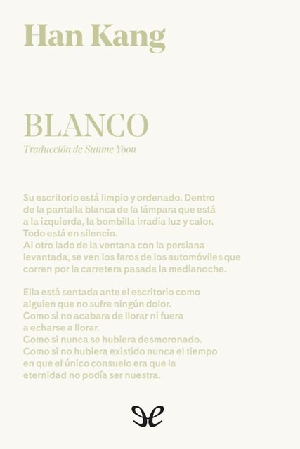 Blanco, Han Kang
