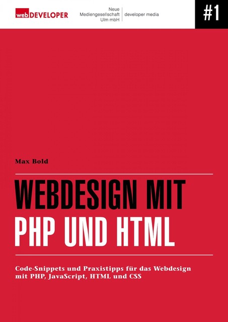 Webdesign mit PHP und HTML, Max Bold