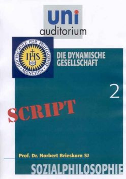 Sozialphilosophie, Teil 2, Norbert Brieskorn
