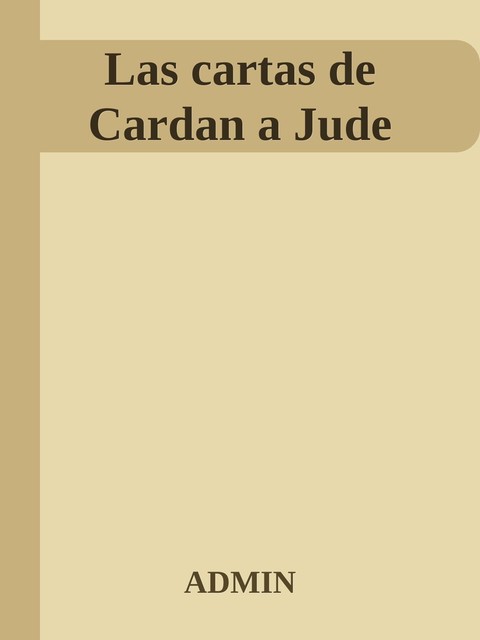 Las cartas de Cardan a Jude, 