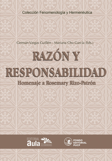 Razón y responsabilidad. Homenaje a Rosemary Rizo-Patrón de Lerner, Rizo-Patrón de Lerner