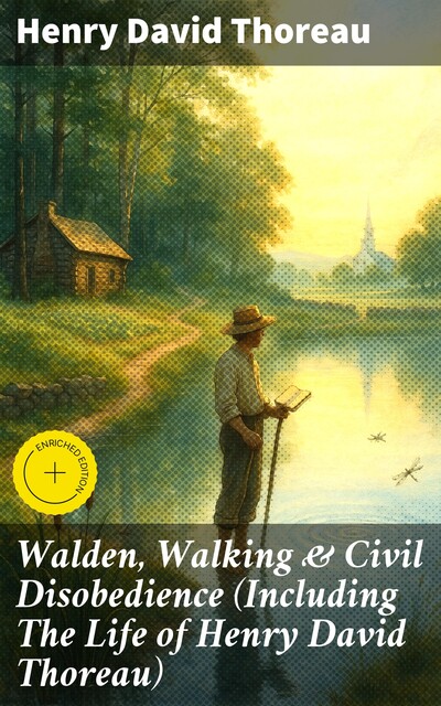 Walden, Civil Disobedience & Walking (3 Classics in One Volume), Henry David Thoreau