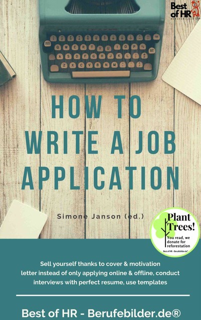 How to Write a Job Application, Simone Janson