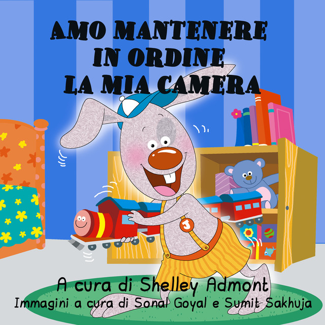 Amo mantenere in ordine la mia camera, KidKiddos Books, Shelley Admont