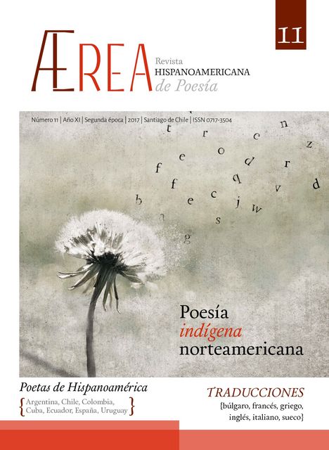 Ærea, Revista Hispanoamericana de Poesía Nro. 11, Eleonora Finkelstein, Daniel Calabrese