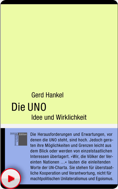 Die UNO, Gerd Hankel