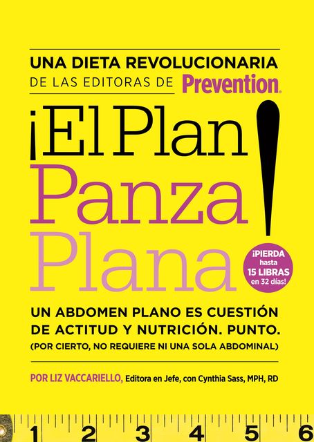 El Plan Panza Plana, Liz Vaccariello