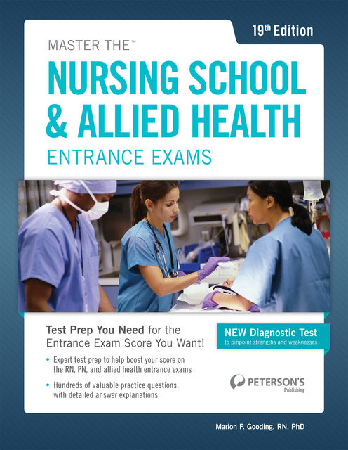 Master the Nursing School & Allied Health Exams, Marion Gooding