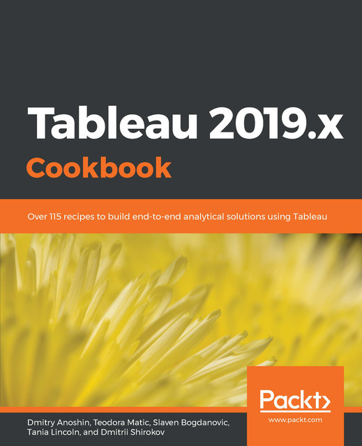 Tableau 2019.x Cookbook, Dmitry Anoshin, Dmitrii Shirokov, Slaven Bogdanovic, Tania Lincoln, Teodora Matic