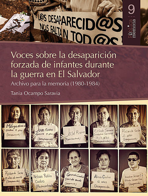 Voces sobre la desaparición forzada de infantes durante la guerra en El Salvador, Tania Ocampo Saravia