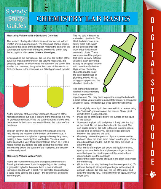 Chemistry Lab Basics (Speedy Study Guides), MDK Publishing