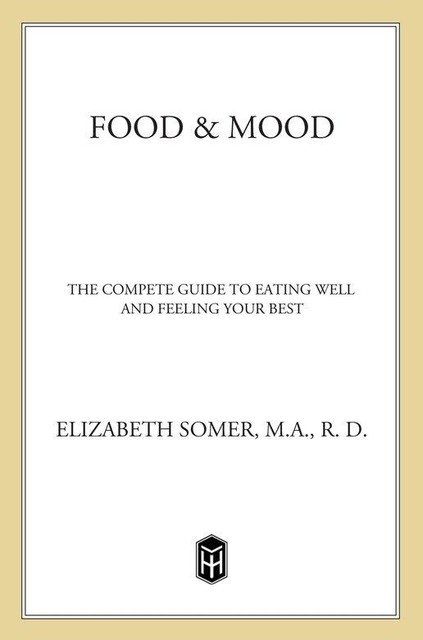 Food & Mood, Elizabeth Somer