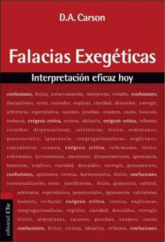 Falacias exegéticas, Donald A. Carson